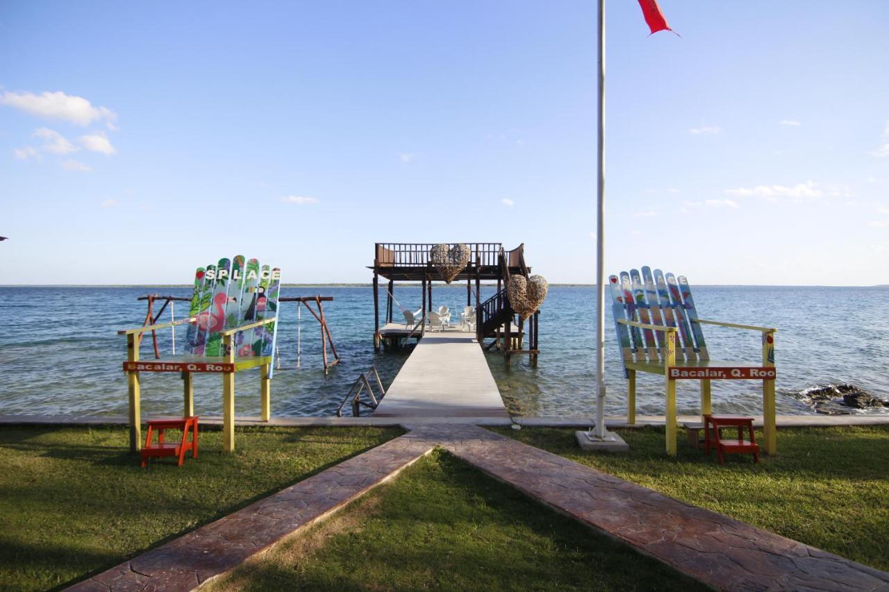 Coras Place Bacalar Lagoon Front Kültér fotó