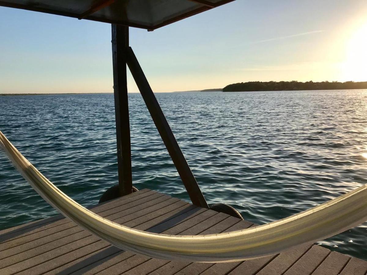 Coras Place Bacalar Lagoon Front Kültér fotó