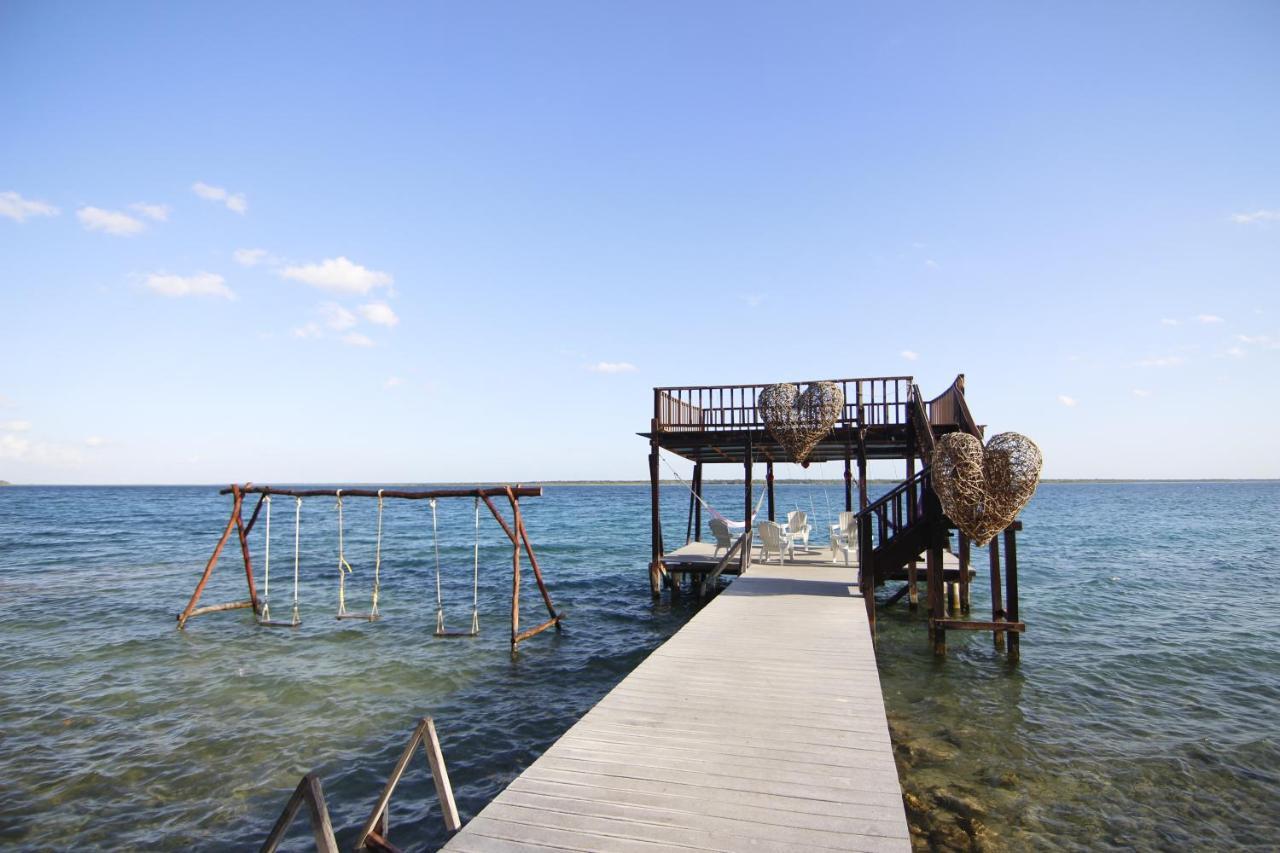 Coras Place Bacalar Lagoon Front Kültér fotó