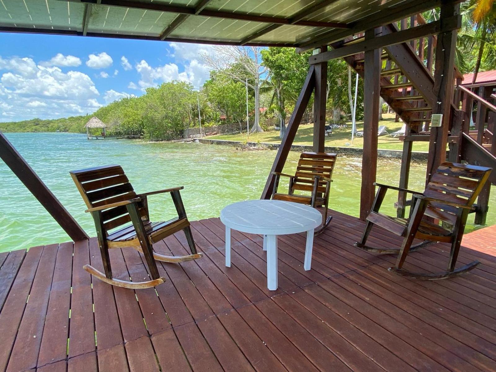Coras Place Bacalar Lagoon Front Kültér fotó