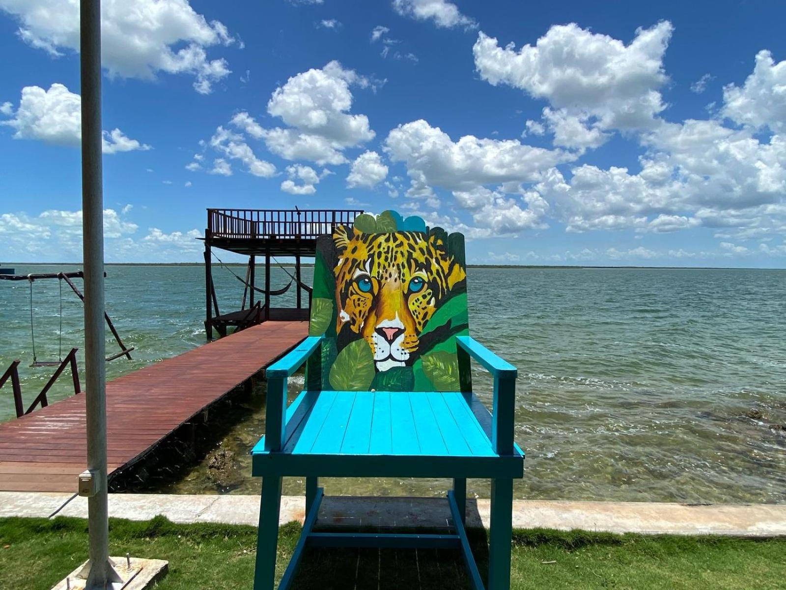 Coras Place Bacalar Lagoon Front Kültér fotó